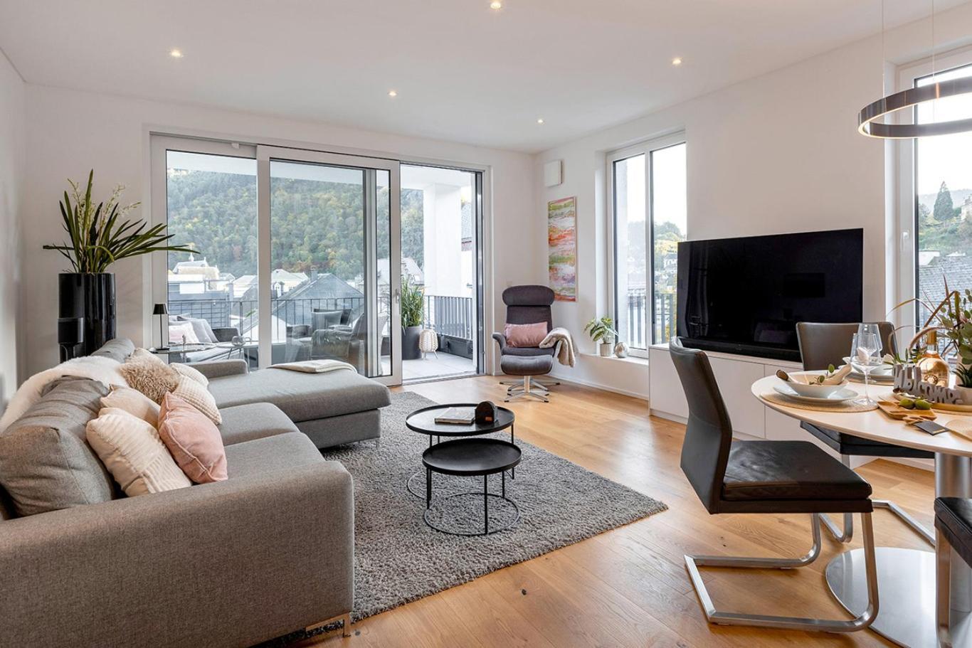Апартаменти Neu Moselroyal Luxus 2-4 Pers Design Klima Трабен-Трарбах Екстер'єр фото